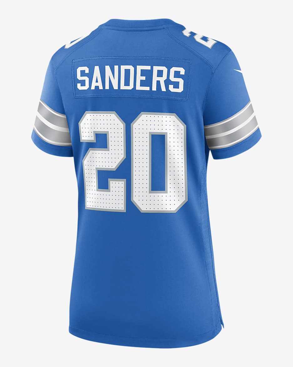 Jersey De F Tbol Americano Nike De La Nfl Game Para Mujer Barry Sanders